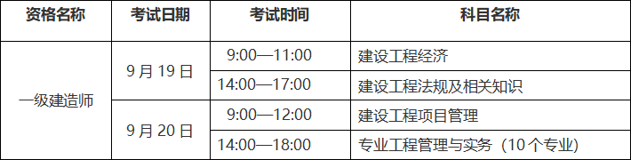 湖北一级建造师考试报名时间 湖北一级建造师考试报名时间
